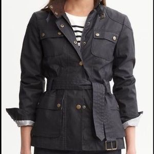 Banana Republic Waxed Field Jacket